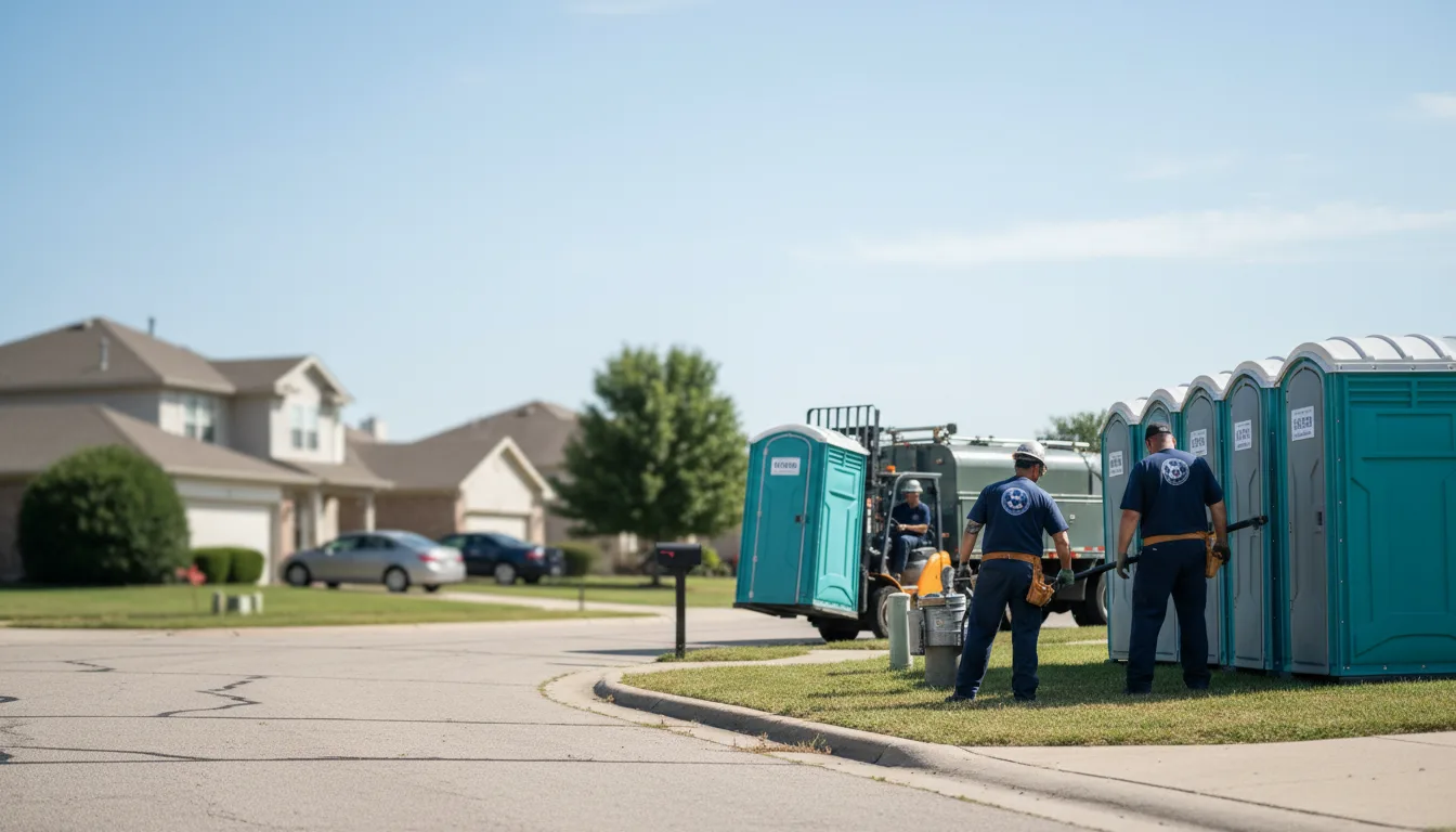 Porta Potty Rental in Henrietta, MO near me